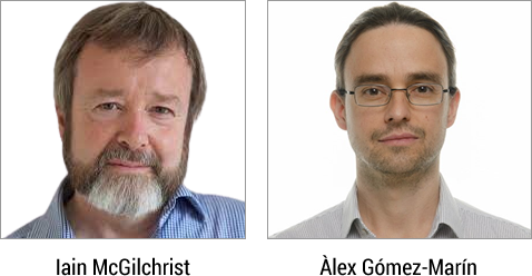 Dr Iain McGilchrist and Dr Alex Gomez-Marin