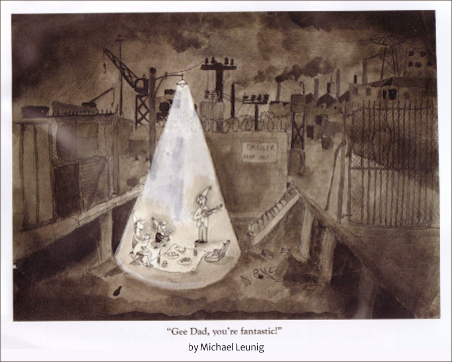 Cartoon by Michael Leunig Cartoon by Michael Leunig