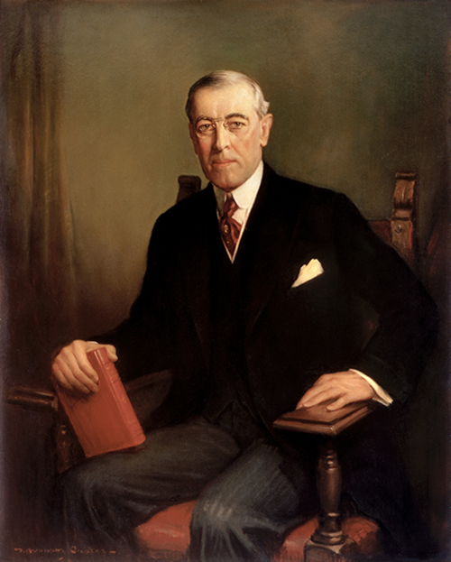 US President Woodrow Wilson US President Woodrow Wilson